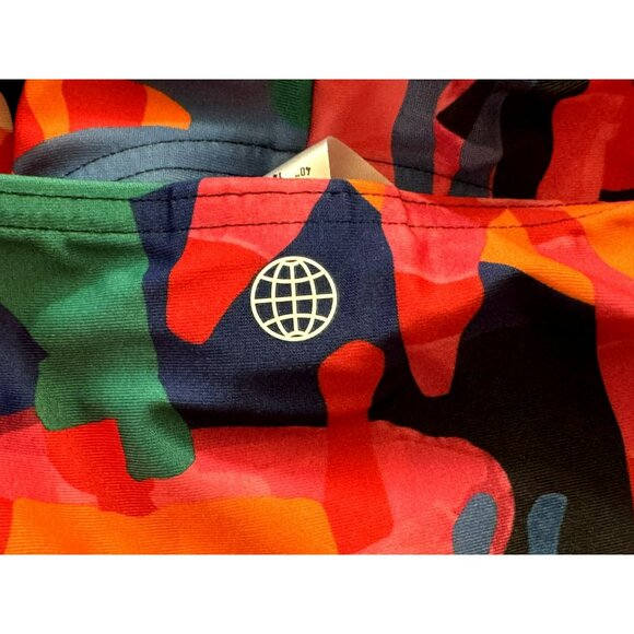 Farm Rio Adidas Multi Tropical Island Party Colorful Graphic Swimsuit Sz14 NEW - Picture 7 of 9